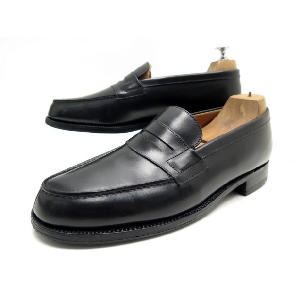 CHAUSSURES JM WESTON 7.5C 41.5 CUIR NOIR 