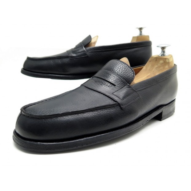 CHAUSSURES JM WESTON 180 8B 42 CUIR NOIR GRAINE 