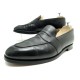 CHAUSSURES JOHN LOBB MOCASSINS ZUKA 9EE 43 CUIR NOIR LEATHER LOAFERS SHOES 1245€