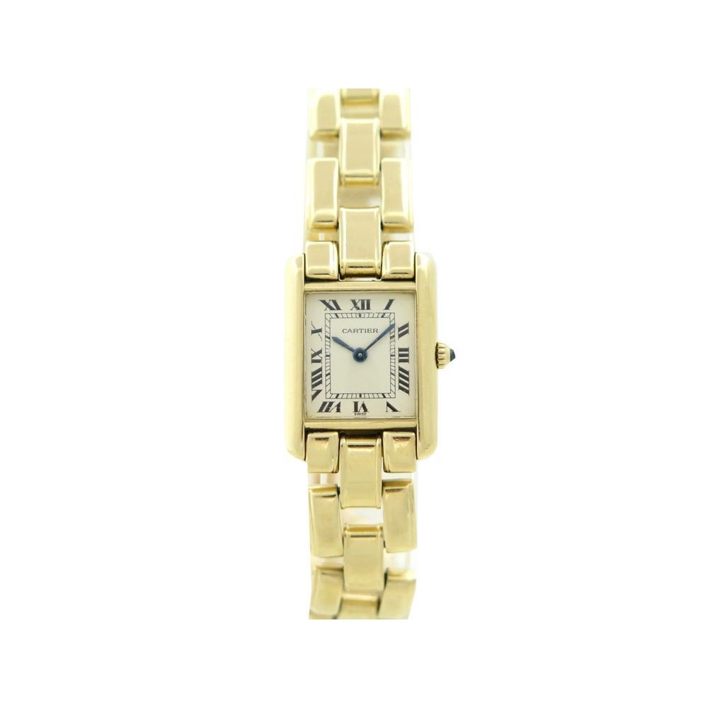 montre cartier tank 1151 28 mm en or 