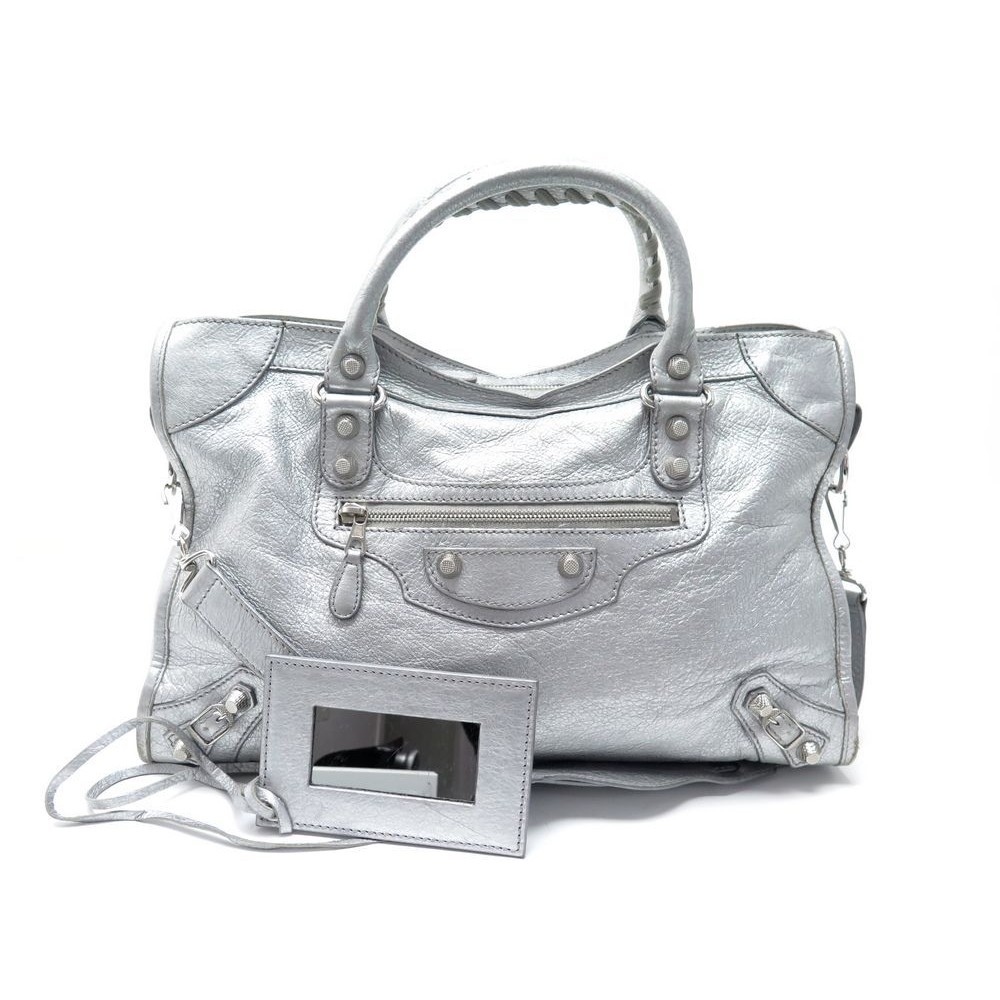 sac a main balenciaga 281770 giant 12 city argent