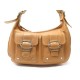 SAC A MAIN LONGCHAMP CUIR CAMEL 