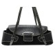 SAC A MAIN TOD'S PORTE EPAULE EN DAIM ET CUIR NOIR BLACK LEATHER HAND BAG 990€