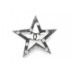 BROCHE CHANEL ETOILE ARGENTE 2006 