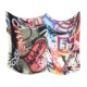 NEUF RARE CHALE CHANEL GRAFFITI NUMERO 5 CACHEMIRE FOULARD NUMBER 5 SHAWL 1010€