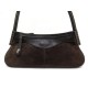 NEUF SAC A MAIN TOD'S EN DAIM MARRON NEW BROWN SUEDE LEATHER HANDBAG 990€