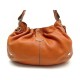 SAC A MAIN TOD'S PORTE EPAULE EN CUIR GRAINE ORANGE LEATHER HANDBAG 995€