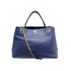 SAC CHANEL CUIR BLEU BANDOULIERE 