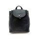 NEUF SAC A DOS LONGCHAMP LE PLIAGE L1306757001 EN CUIR NOIR LEATHER HANDBAG 380€