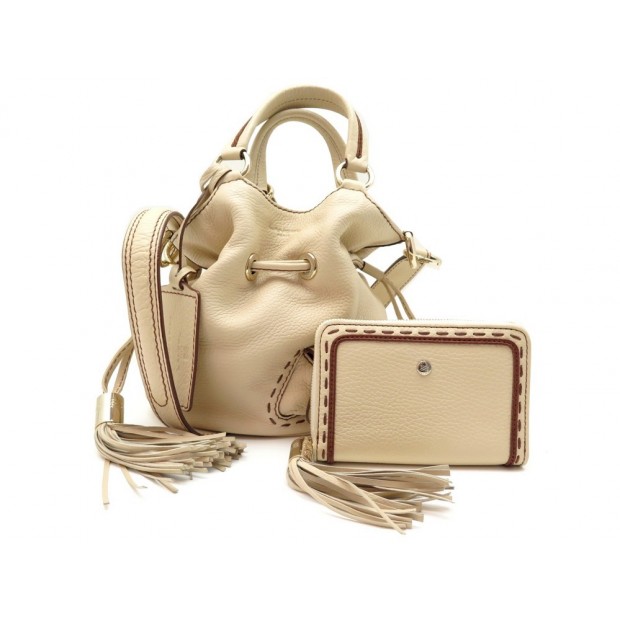 SAC A MAIN LANCEL PREMIER FLIRT PM BANDOULIERE + PORTE MONNAIE 