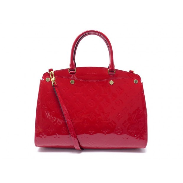 louis vuitton brea vernis mm burgundy patent leather shoulder bag –  ClosetsNYC