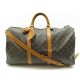 AAL3796 100B Louis Vuitton Keepall Bandouliere 50 Brown Monogram Canvas 