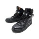 CHAUSSURES GIVENCHY TYSON BE08034005 36 36.5 BASKETS CUIR NOIR SNEAKERS 695€