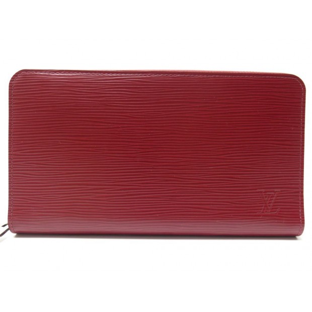 Louis Vuitton Zippy Wallet Rouge Epi Red Leather