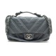 SAC CHANEL TIMELESS CUIR BLEU 