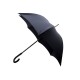 NEUF PARAPLUIE HERMES EN TOILE NOIR + HOUSSE NEW BLACK CANVAS UMBRELLA 685€