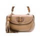 SAC A MAIN GUCCI NEW BAMBOO 254884 EN CUIR MARRON LEATHER HAND BAG PURSE 1950€