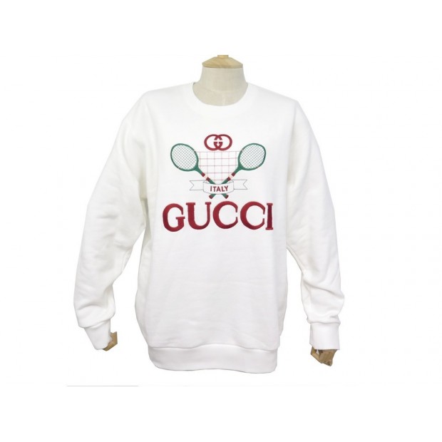 NEUF PULL GUCCI SWEAT BLANC 