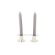 BOUGEOIR HERMES BOUGEOTTE EN ETAIN + SAC POCHON TIN PEWTER CANDLE HOLDER