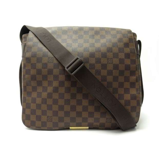 SAC BANDOULIERE LOUIS VUITTON BASTILLE TOILE DAMIER EBENE SACOCHE 