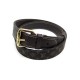 CEINTURE LOUIS VUITTON 90 TOILE MONOGRAM MINI LIN CUIR MARRON CANVAS BELT 295€