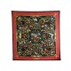 FOULARD HERMES PIERRES D'ORIENT ET D'OCCIDENT ZOE PAUWELS SOIE NOIR SCARF 375€