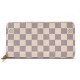 PORTEFEUILLE LOUIS VUITTON ZIPPY N41660 EN TOILE DAMIER AZUR MONNAIE WALLET 575€