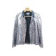 NEUF VESTE ZADIG & VOLTAIRE DELUXE VOLLY WECS0201F S 36 SEQUINS JACKET 420€