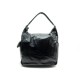 SAC A MAIN YVES SAINT LAURENT BORSA MULTY 247428 CUIR VERNIS NOIR HANDBAG 1590€