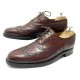 CHAUSSURES JM WESTON 370 RICHELIEU 8.5C 42.5 EN CUIR MARRON LEATHER SHOES 790€