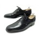 CHAUSSURES JM WESTON 306 RICHELIEU 9E 43 EN CUIR VERNIS NOIR LEATHER SHOES 790€