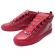 NEUF CHAUSSURES BALENCIAGA ARENA 412381 43 IT 44 FR BASKETS CUIR SNEAKERS 690€