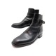 CHAUSSURES JM WESTON JODHPUR 722 BOTTINES A BOUCLES 8.5D 42.5 NOIR BOOTS 