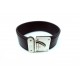 NEUF BRACELET LOUIS VUITTON KOALA CUIR NOIR 