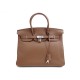 NEUF SAC A MAIN HERMES BIRKIN 35 CM CUIR TAURILLON MARRON D INDE HAND BAG PURSE