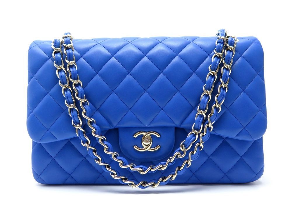 Sac chanel bleu cheap