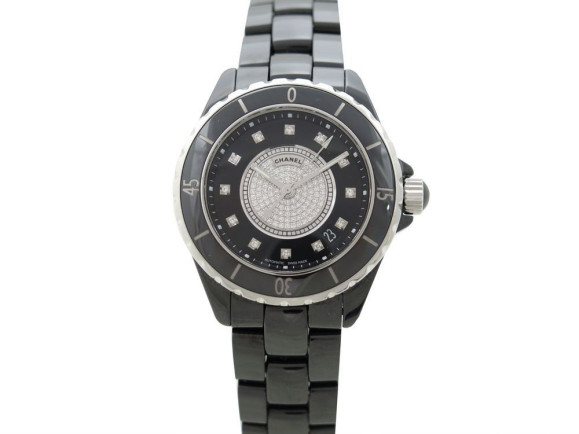 montre chanel j12 h1757 39 mm ceramique noire
