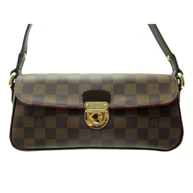 NEUF SAC A MAIN LOUIS VUITTON RAVELLO PM N60007 TOILE DAMIER EBENE HANDBAG 850€