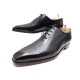 NEUF CHAUSSURES BERLUTI RICHELIEU ALESSANDRO CAPRI 10E 44 CUIR NOIR SHOES 1630€