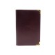 NEUF PORTEFEUILLE CARTIER EN CUIR BORDEAUX CARTES WALLET CARD HOLDER 300€