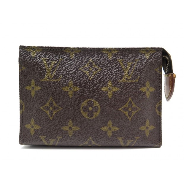 VINTAGE POCHETTE LOUIS VUITTON POCHE TOILETTE 15 M47546 TOILE MONOGRAM 285€