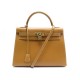 NEUF VINTAGE SAC A MAIN HERMES KELLY 33 CUIR BOX 