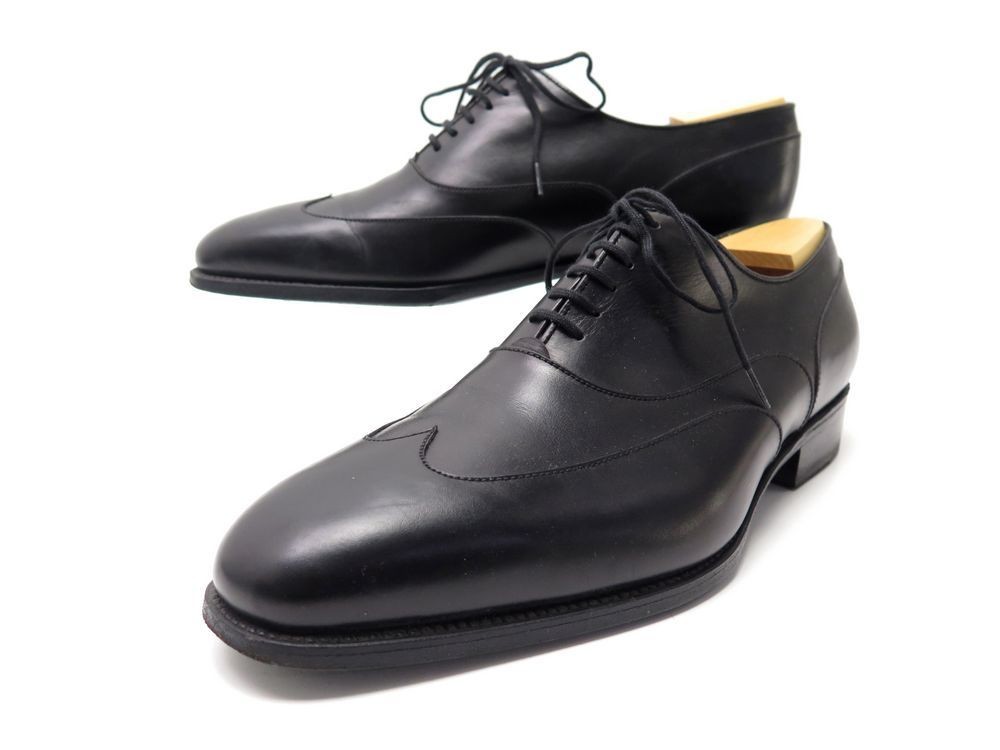 靴 JM WESTON GOLF OXFORD BLACK RUSSIAN 6/C chaussures jm weston 476 richelieu 6.5e 40.5 41 golf