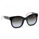 NEUF LUNETTES DE SOLEIL BALENCIAGA BA 45-D EN PLASTIQUE NOIR NEW SUNGLASSES 325€