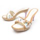 CHAUSSURES LOUIS VUITTON SANDALES 36,5 TOILE MONOGRAM MULTICOLORE MURAKAMI