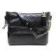 SAC A MAIN CHANEL GABRIELLE CUIR MATELASSE NOIR + BOITE LEATHER HAND BAG 4100€