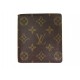 PORTEFEUILLE LOUIS VUITTON PORTE CARTES TOILE MONOGRAM MARRON CARDS HOLDER 325€