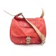 SAC A MAIN LONGCHAMP BESACE BANDOULIERE CUIR ROUGE LEATHER HAND BAG PURSE 400€