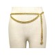 CEINTURE CHANEL CHAINE TAILLE 70 A 95 CM EN METAL DORE + BOITE GOLDEN BELT 1200€