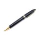 STYLO BILLE MONTBLANC MEISTERSTUCK LEGRAND DORE 161 10456 RESINE NOIR PEN 395€